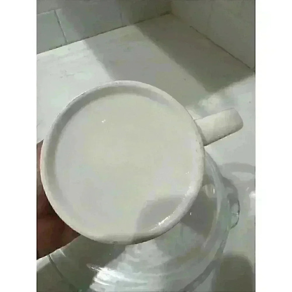 Coffee Break Themed mug cappuccino Espresso Pink Blue Beans - Picture 11 of 11